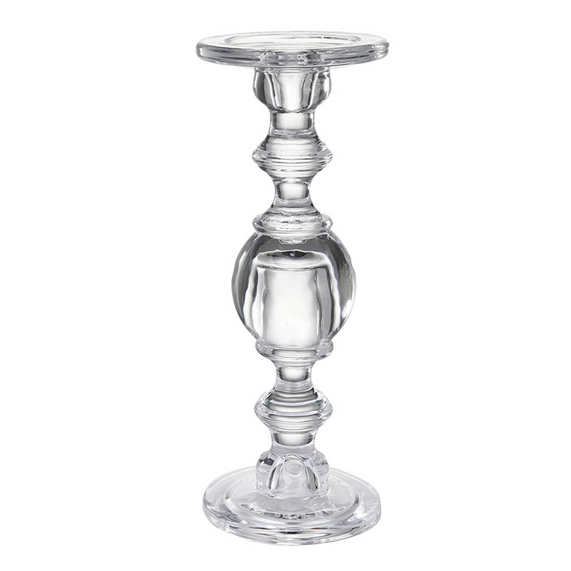 Подсвечник Glass Candlestick I Прозрачное Стекло Подсвечник Glass Candlestick I Прозрачное Стекло в Брянске | Loft Concept