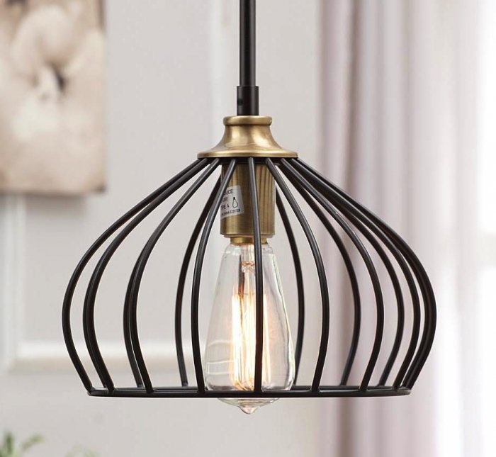Подвесной светильник Loft Teardrop Metal Pendant Черный Подвесной светильник Loft Teardrop Metal Pendant Черный в Брянске | Loft Concept