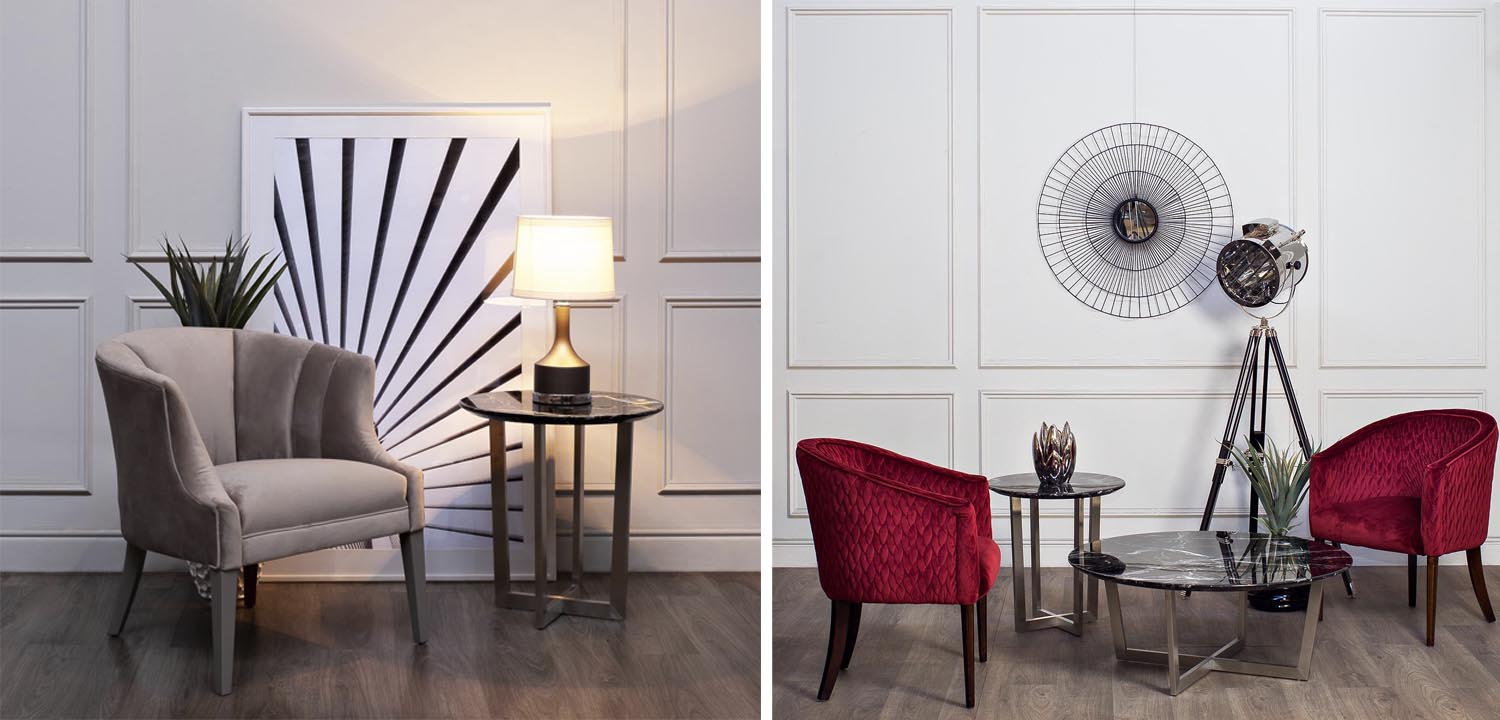 Приставной стол Adamson Side Table - фото