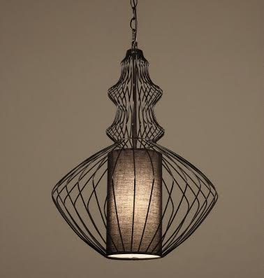 Подвесной светильник Wire Dream Pendant 2 Черный Белый Подвесной светильник Wire Dream Pendant 2 Черный Белый в Брянске | Loft Concept