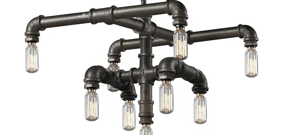 Люстра Water Pipe Connect T9 II Люстра Water Pipe Connect T9 II - Loft-Concept в Брянске