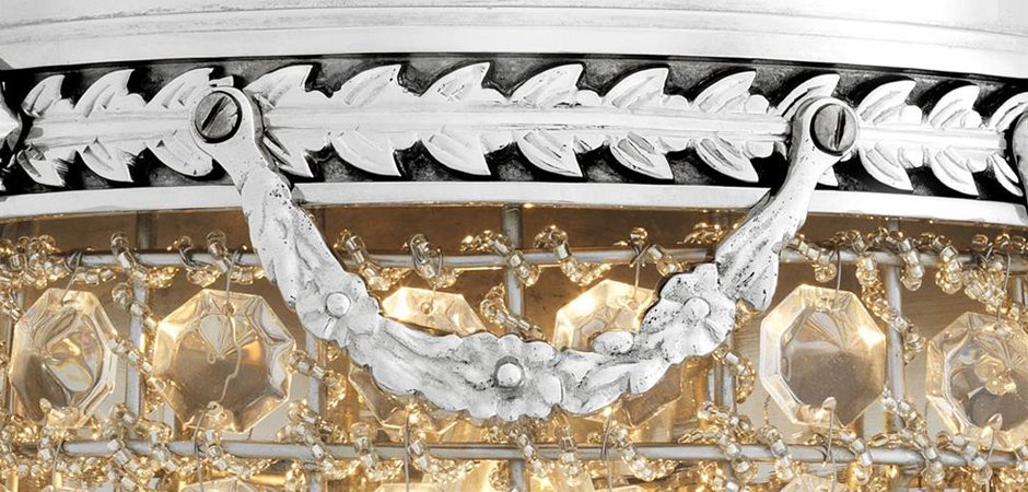 Бра Eichholtz Wall Lamp Emperor Nickel - Loft-Concept в Брянске