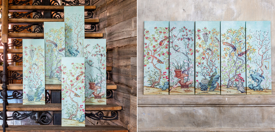 Постер Blue Chinoiserie 4 Постер Blue Chinoiserie 4 - Loft-Concept в Брянске