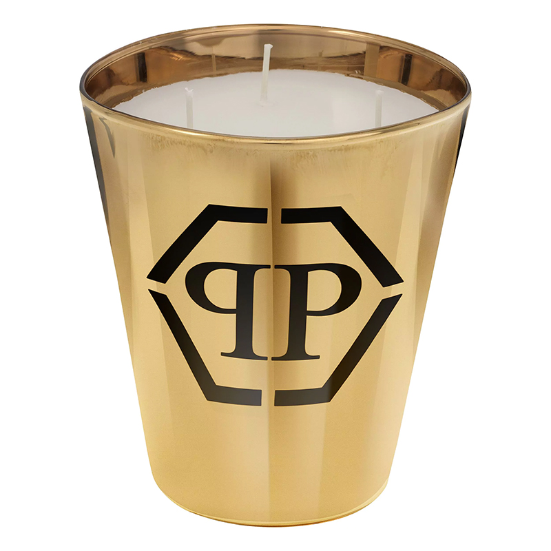 Свеча Philipp Plein Candle Empire Gold M Золотой Черный Белый Свеча Philipp Plein Candle Empire Gold M Золотой Черный Белый в Брянске | Loft Concept