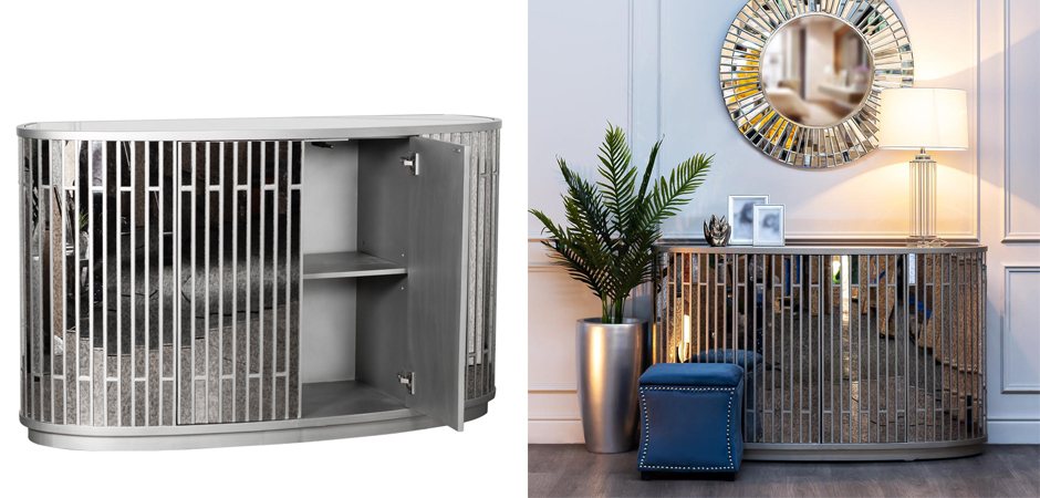 Комод зеркальный Mirror Blocks Commode Комод зеркальный Mirror Blocks Commode - Loft-Concept в Брянске
