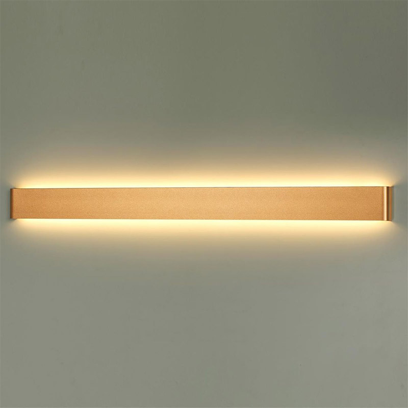 Бра Obverse Gold Long Wall lamp матовое золото Бра Obverse Gold Long Wall lamp матовое золото в Брянске | Loft Concept