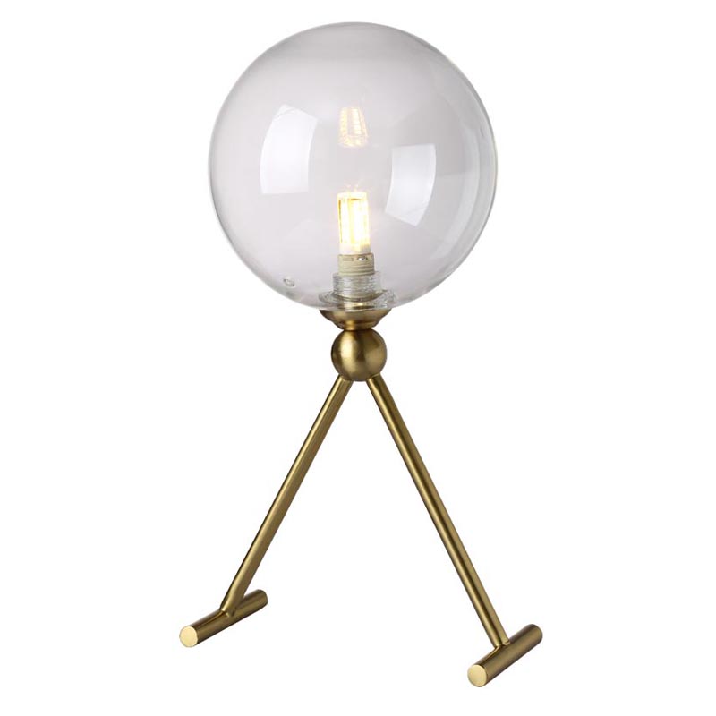Настольная лампа Holevier Table Lamp Золотой в Брянске | Loft Concept 