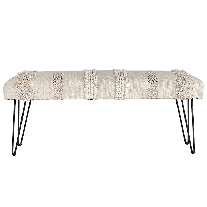 Оттоманка Ivory Kilim Ornament ivory ( слоновая кость ) в Брянске | Loft Concept 