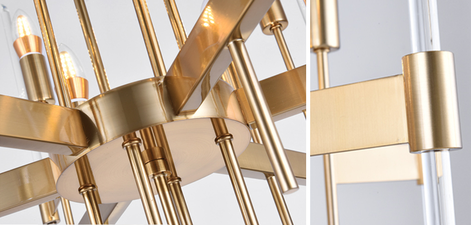 Bari Light Chandelier Aged Brass Bari Light Chandelier Aged Brass - Loft-Concept в Брянске