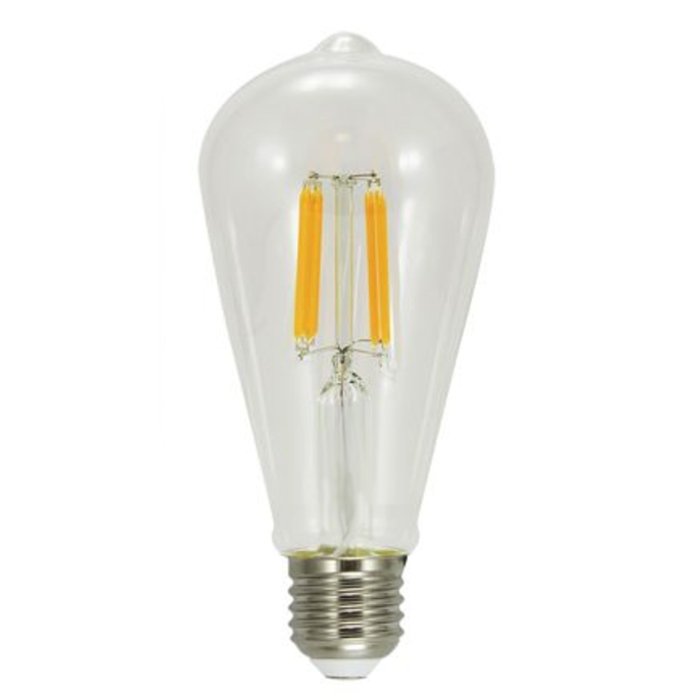 Лампа Эдисона ST64 LED 5 W E27 прозрачная Прозрачный в Брянске | Loft Concept 