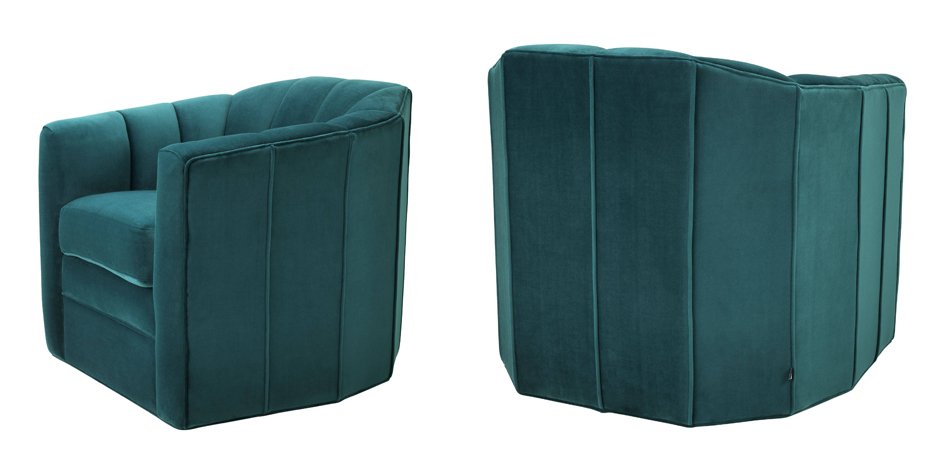Кресло Eichholtz Chair Delancey Sea Green Кресло Eichholtz Chair Delancey Sea Green - Loft-Concept в Брянске
