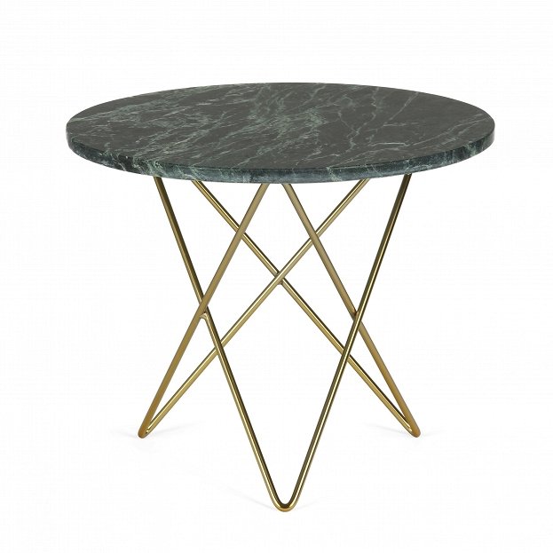 Приставной стол Triangles Side Table Золотой Зеленый Приставной стол Triangles Side Table Золотой Зеленый в Брянске | Loft Concept