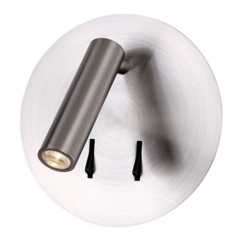 Настенный спот Nickel Circle Spot Wall Lamp Никель Настенный спот Nickel Circle Spot Wall Lamp Никель в Брянске | Loft Concept