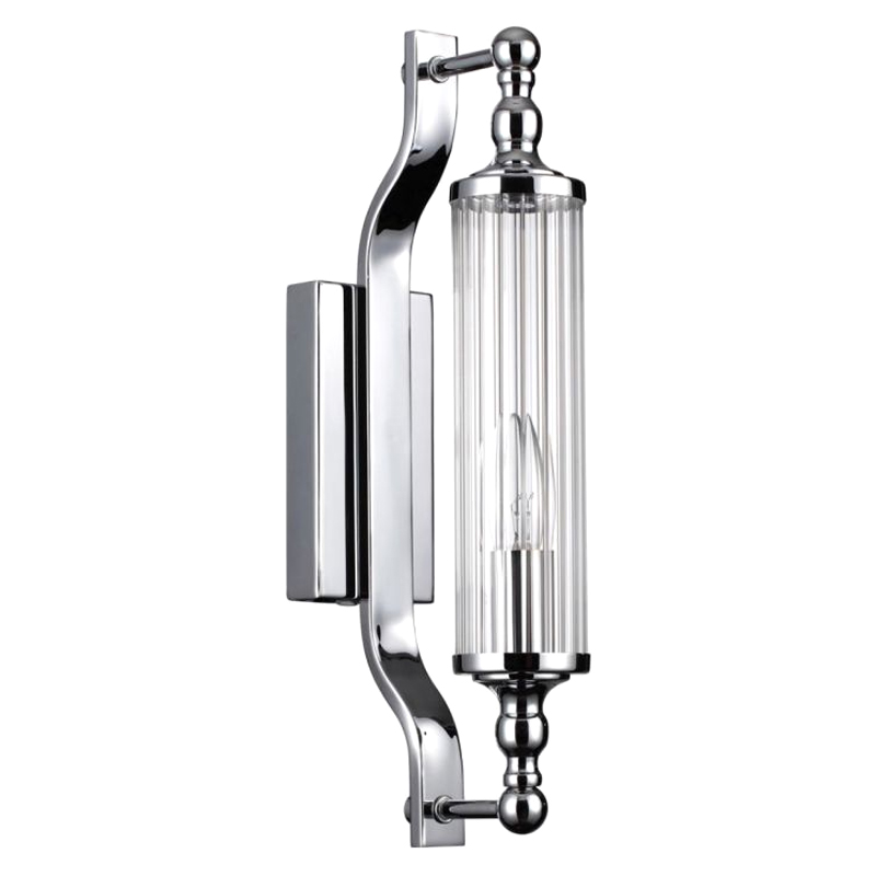 Бра Glass TUBE Серебристое Серебряный Бра Glass TUBE Серебристое Серебряный в Брянске | Loft Concept