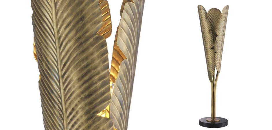 Настольная лампа Eichholtz Table Lamp Plantain Настольная лампа Eichholtz Table Lamp Plantain - Loft-Concept в Брянске