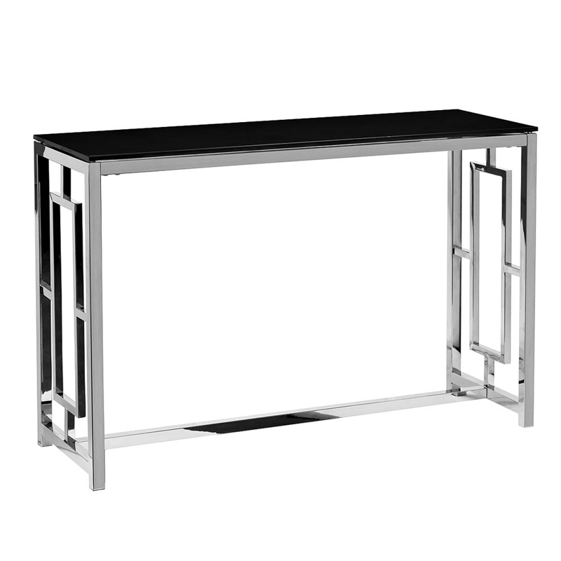 Консоль Console Black Glass Черный Хром Консоль Console Black Glass Черный Хром в Брянске | Loft Concept