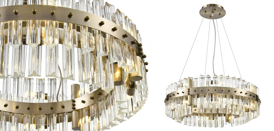 Люстра Glass Angular Tubes Люстра Glass Angular Tubes - Loft-Concept в Брянске