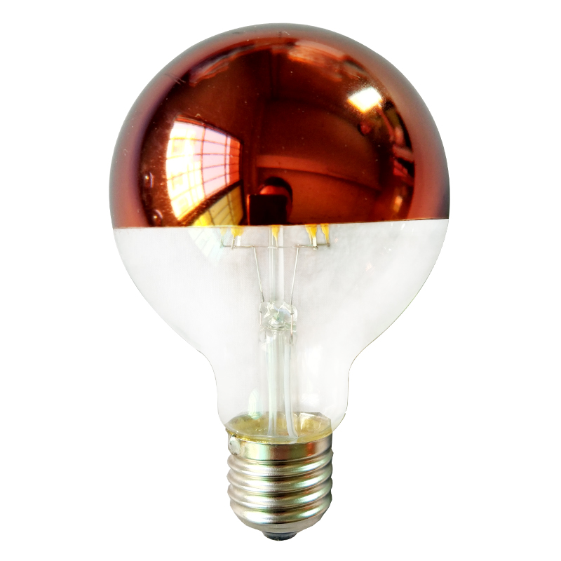 Лампочка LED E27 11W red mirror Прозрачный Красный Лампочка LED E27 11W red mirror Прозрачный Красный в Брянске | Loft Concept