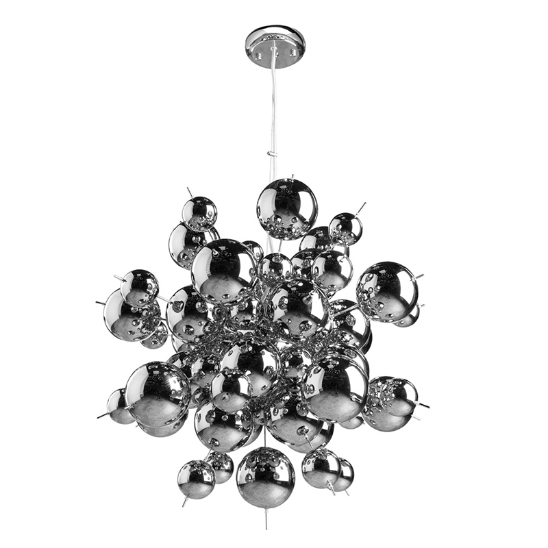 Люстра Bubbles of Mercury Chandelier Темный хром Люстра Bubbles of Mercury Chandelier Темный хром в Брянске | Loft Concept