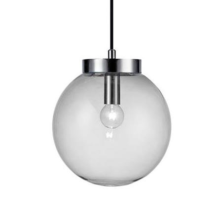 Подвесной светильник Lap Pendant Transparent Хром Прозрачное Стекло Подвесной светильник Lap Pendant Transparent Хром Прозрачное Стекло в Брянске | Loft Concept