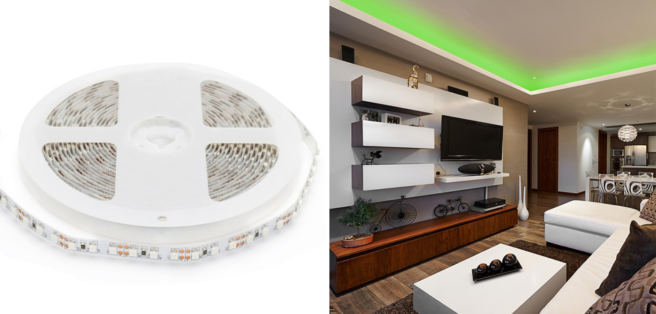 Светодиодная лента 9,6W/m 120LED/m 3528SMD зеленый 5M Светодиодная лента 9,6W/m 120LED/m 3528SMD зеленый 5M - Loft-Concept в Брянске