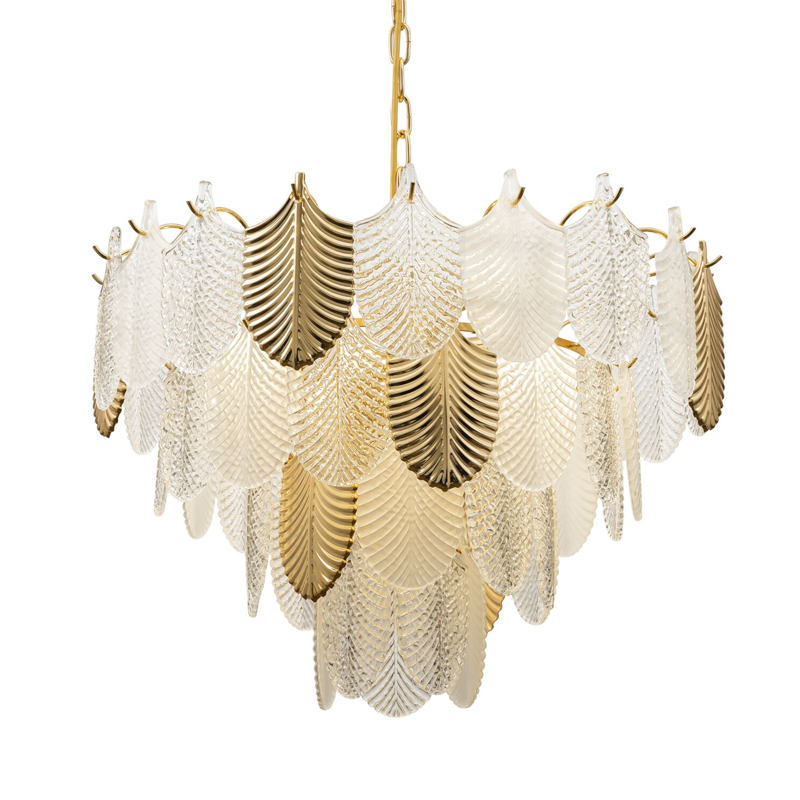Люстра Feyar Gold Enlarged c Рельефным Стеклом Золотой Белый Люстра Feyar Gold Enlarged c Рельефным Стеклом Золотой Белый в Брянске | Loft Concept