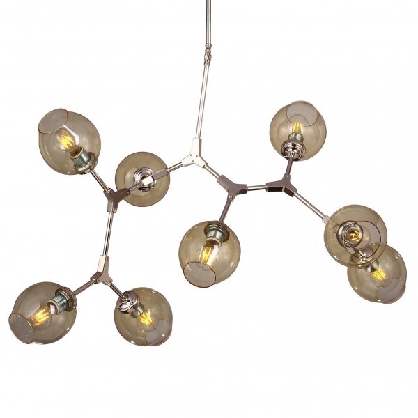 Люстра Branching Bubble Chandelier 8 Amber Янтарь (Amber) Люстра Branching Bubble Chandelier 8 Amber Янтарь (Amber) в Брянске | Loft Concept