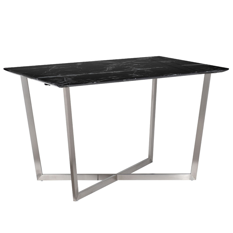 Обеденный стол Dining table Jacques black Черный Золотой Обеденный стол Dining table Jacques black Черный Золотой в Брянске | Loft Concept