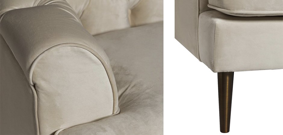 Anthropologie Velvet Cadwyn Sofa Диван Anthropologie Velvet Cadwyn Sofa Диван - Loft-Concept в Брянске