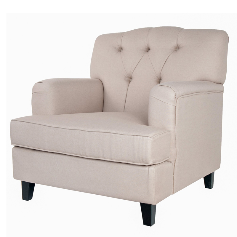 Кресло Etienne Armchair Бежевый Кресло Etienne Armchair Бежевый в Брянске | Loft Concept