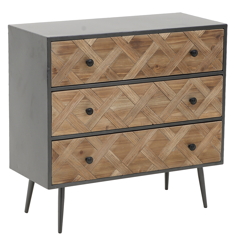 Комод Fidelia Chest of Drawers Древесина Черный в Брянске | Loft Concept 