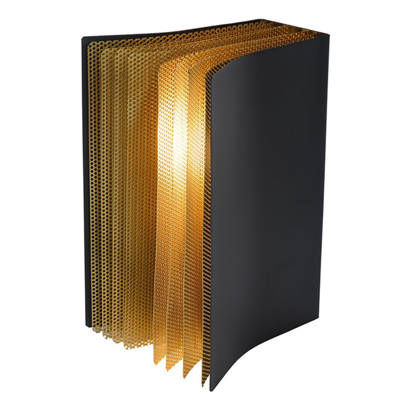 Настольная лампа Open Book table lamp Черный Золотой Настольная лампа Open Book table lamp Черный Золотой в Брянске | Loft Concept