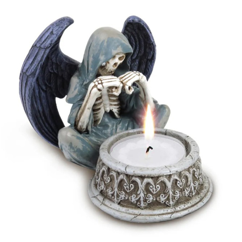 Подсвечник Angel of Death Candlestick Серый в Брянске | Loft Concept 