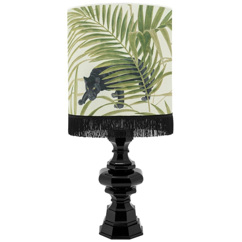 Настольная лампа Table Lamp Empire Velvet White Green Белый Черный Зеленый в Брянске | Loft Concept 