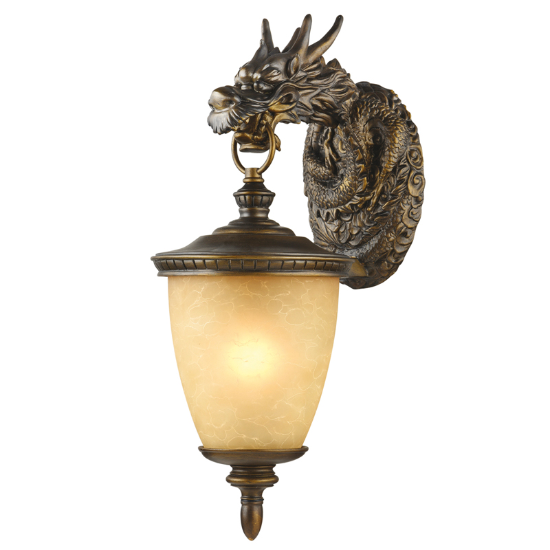 Уличный светильник Dragon Lantern Темная бронза Прозрачное Стекло Уличный светильник Dragon Lantern Темная бронза Прозрачное Стекло в Брянске | Loft Concept