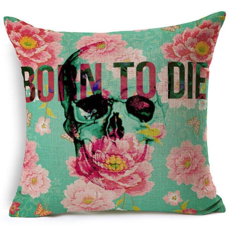 Декоративная подушка Born to die Декоративная подушка Born to die в Брянске | Loft Concept