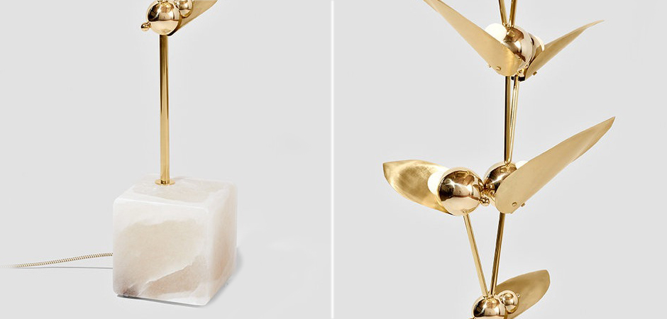 Торшер LAVRA Floor Lamp Gold Торшер LAVRA Floor Lamp Gold - Loft-Concept в Брянске