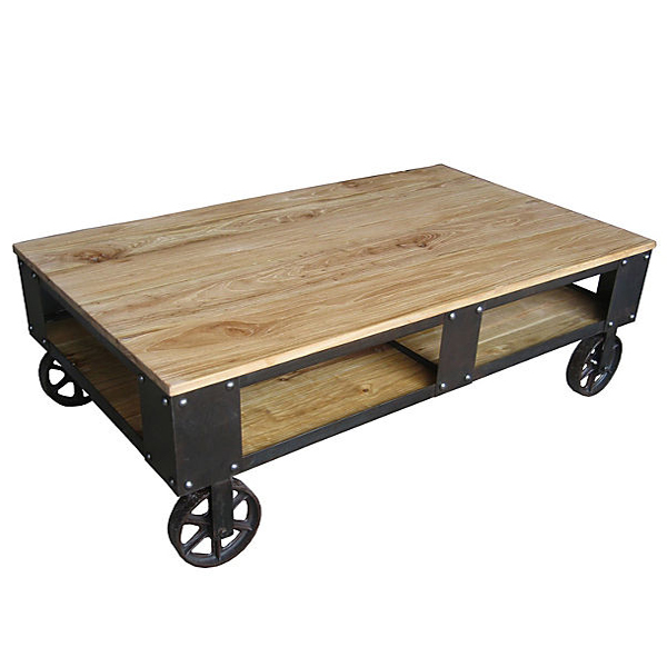 Кофейный стол Rolling Coffee Table Кофейный стол Rolling Coffee Table в Брянске | Loft Concept