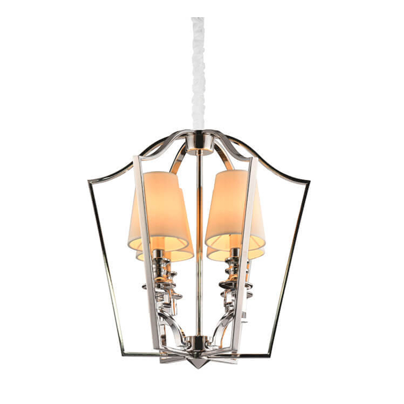 Люстра Art Lamp Beige nickel Никель Сатин Бежевый Люстра Art Lamp Beige nickel Никель Сатин Бежевый в Брянске | Loft Concept