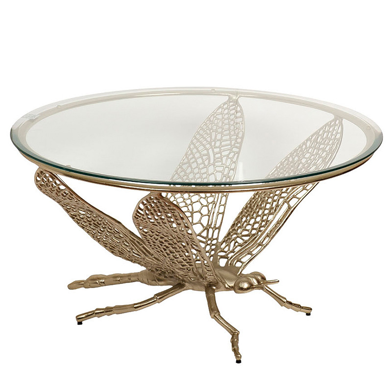 Приставной стол Dragonfly Table Золотой Приставной стол Dragonfly Table Золотой в Брянске | Loft Concept