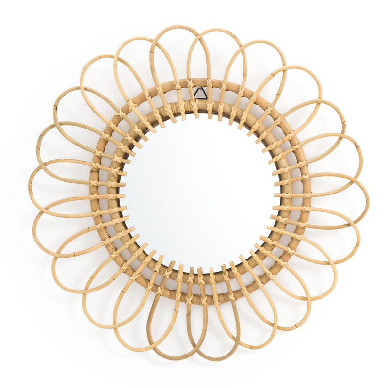 Зеркало Mirror Rattan Flower I Зеркало Mirror Rattan Flower I в Брянске | Loft Concept