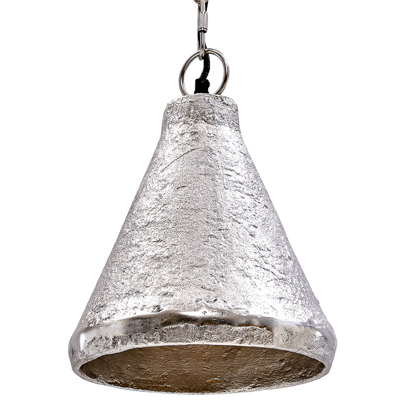 Подвесной светильник Rough Silver Pendant Серебряный Подвесной светильник Rough Silver Pendant Серебряный в Брянске | Loft Concept