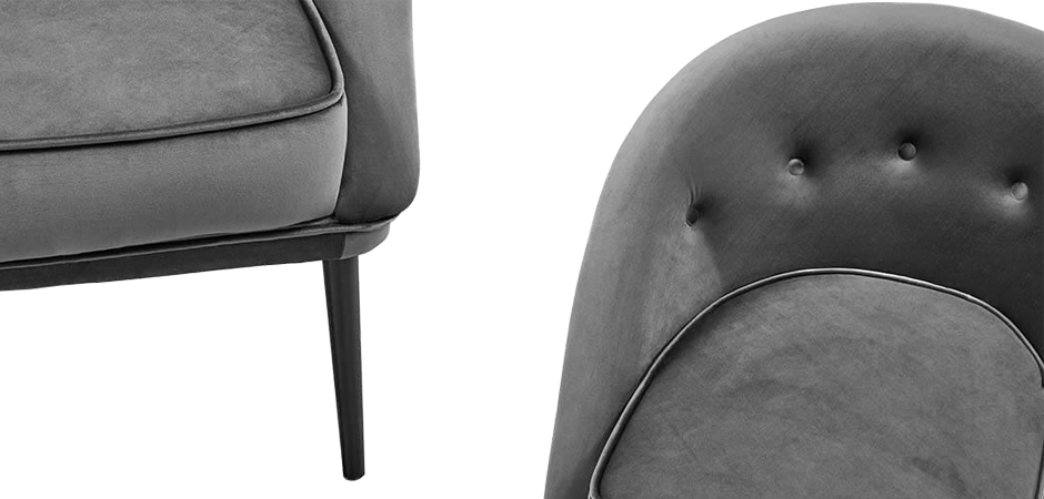 Кресло Gwyn Chair Gray Кресло Gwyn Chair Gray - Loft-Concept в Брянске