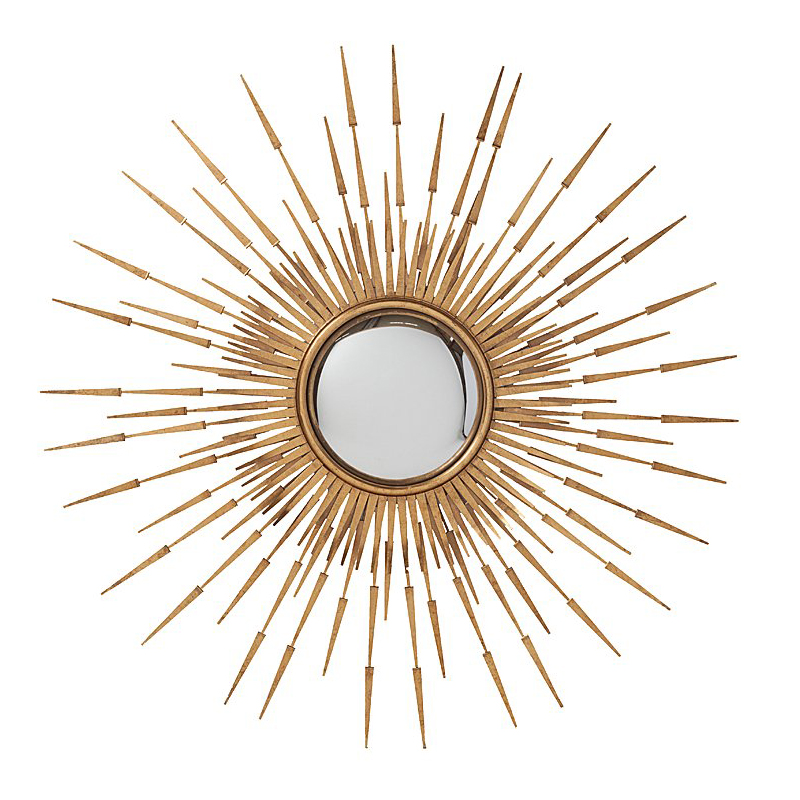 Зеркало-солнце Golden Sun Long Rays Золотой Зеркало-солнце Golden Sun Long Rays Золотой в Брянске | Loft Concept
