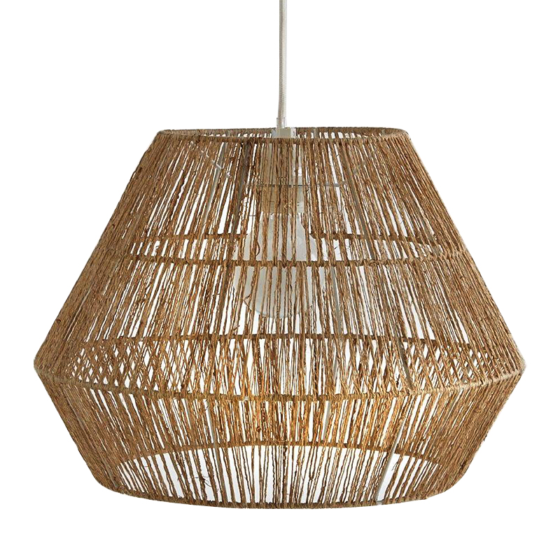 Подвесной светильник Signe Wicker Hemp Beige Бежевый в Брянске | Loft Concept 