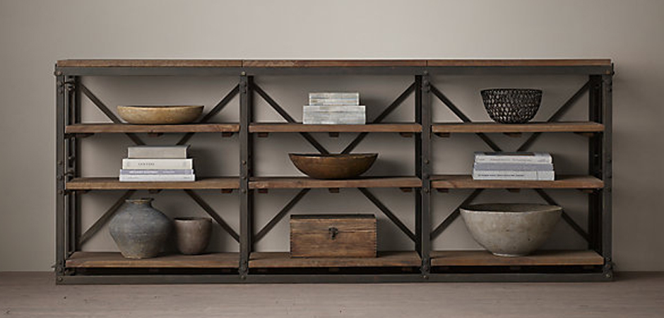 Стеллаж Restoration Hardware French Library Стеллаж Restoration Hardware French Library - Loft-Concept в Брянске