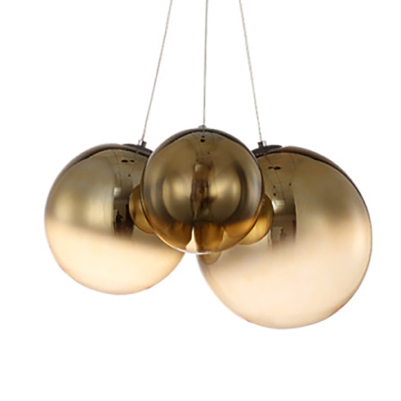 Светильник подвесной Golden balls lamp Золотой Светильник подвесной Golden balls lamp Золотой в Брянске | Loft Concept