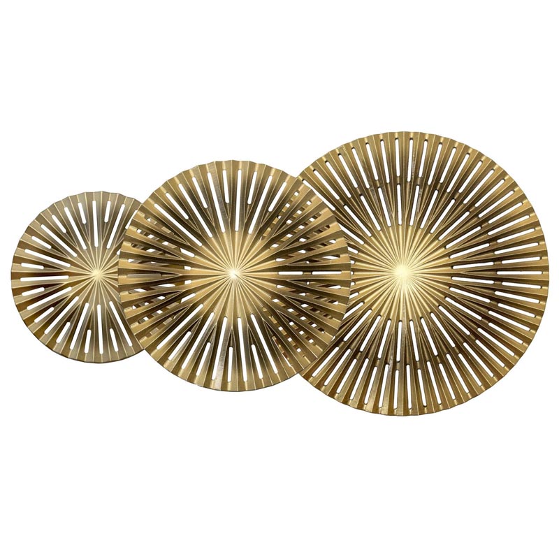 Арт-объект Apollo Brown and Gold Wall Plaque Disc gap 3 Золотой Коричневый Арт-объект Apollo Brown and Gold Wall Plaque Disc gap 3 Золотой Коричневый в Брянске | Loft Concept