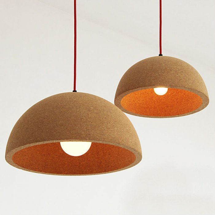 Подвесной светильник Cork Semisphere Пробка Подвесной светильник Cork Semisphere Пробка в Брянске | Loft Concept