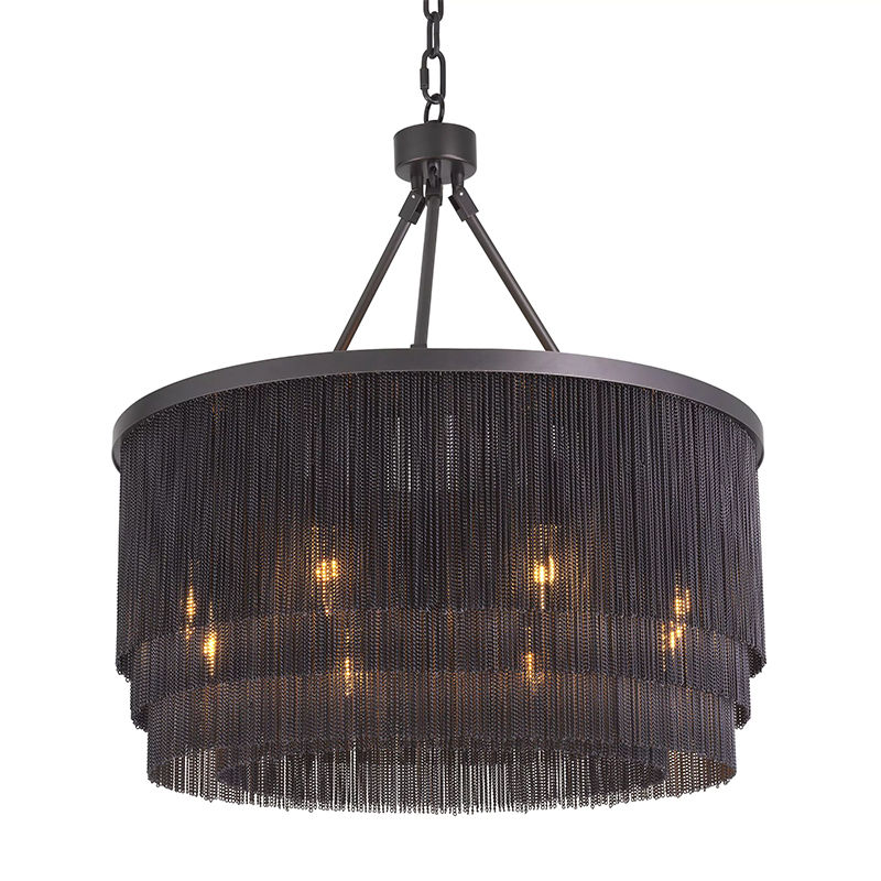 Люстра Eichholtz Chandelier Tissot S Темная бронза Люстра Eichholtz Chandelier Tissot S Темная бронза в Брянске | Loft Concept